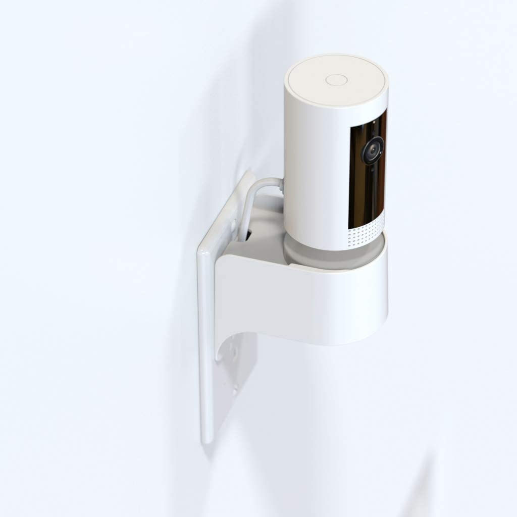 Soporte de pared de salida para cámara interior de anillo, soporte de pared enchufable con adaptador de corriente y cable para cámara interior de anillo
