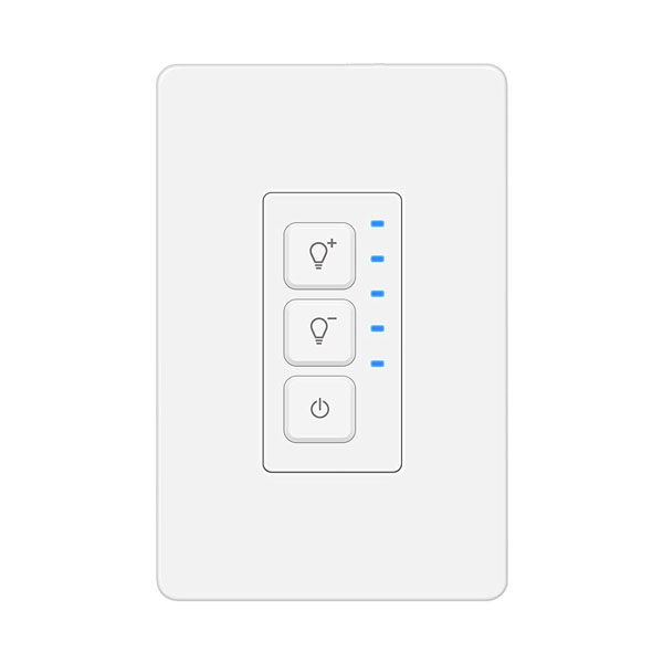 Interruptor de atenuación inteligente para luces LED regulables, compatible con Alexa y Google Assistant