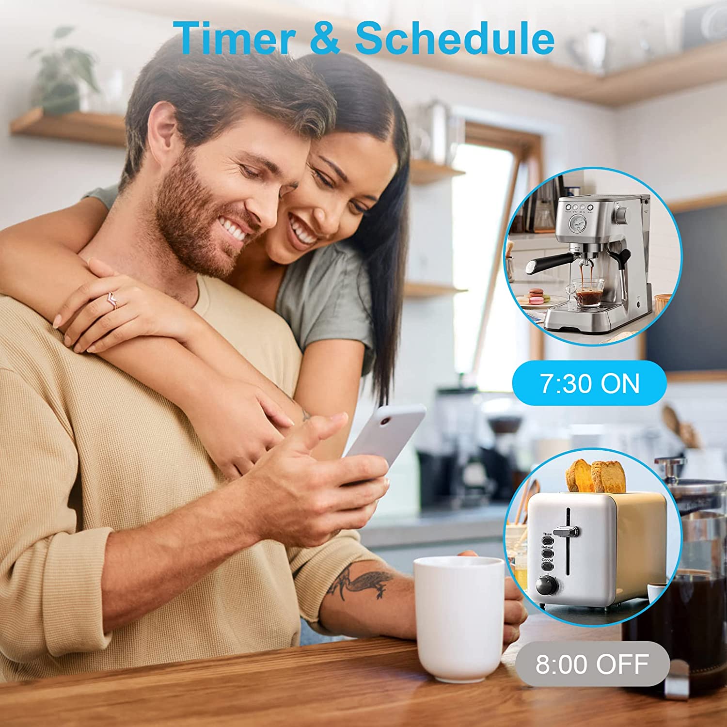  Smart Plugs That Work with Alexa, Smart Life Wi-Fi Outlet